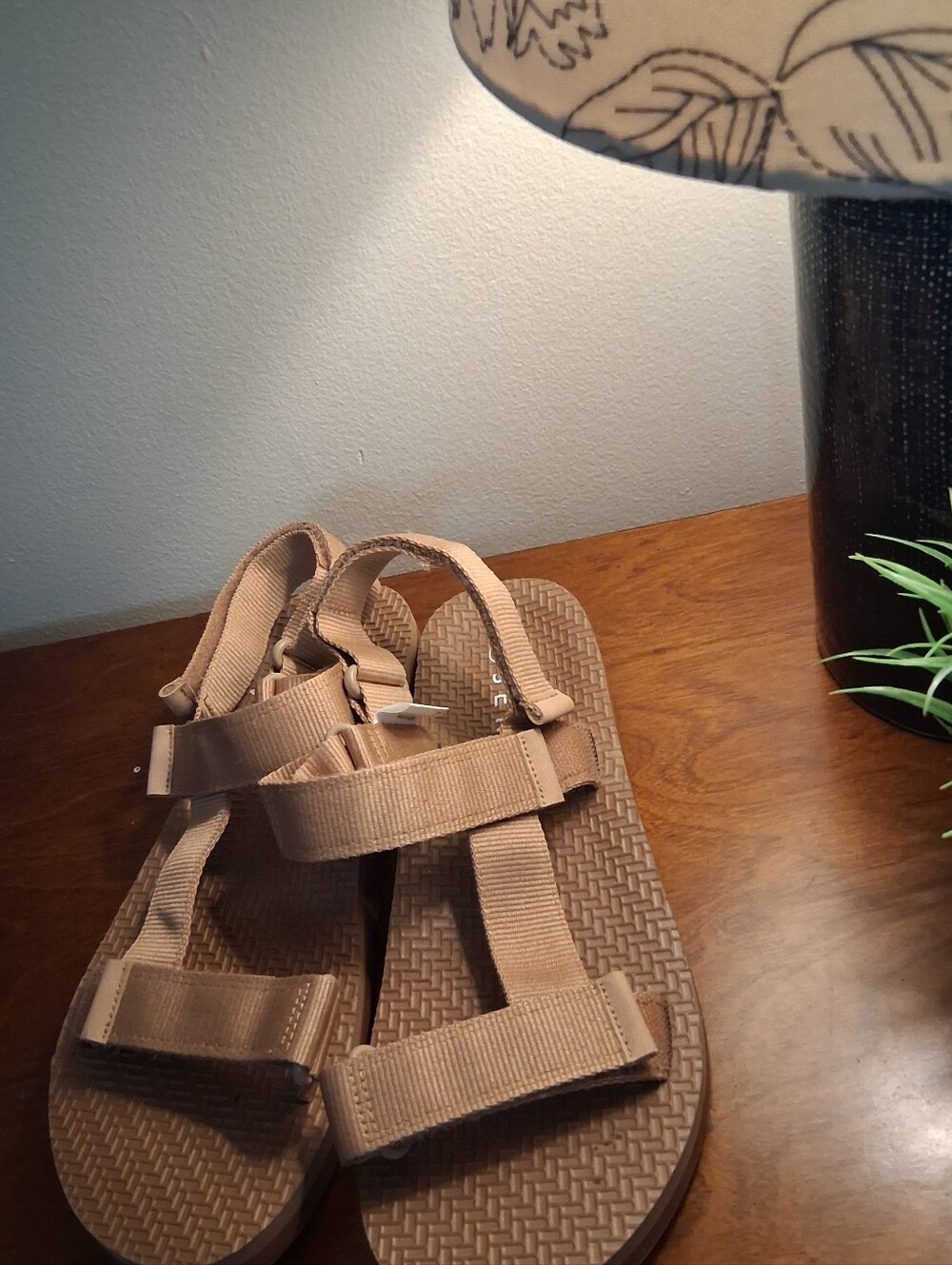 Serra Tan Strappy Casual Sandals